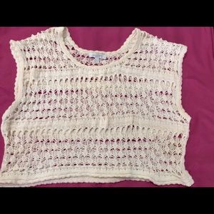 Knit Crop Top - Womans Size M